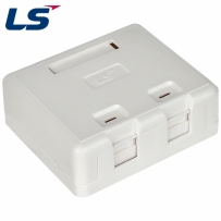 LS전선 노출형 아울렛 박스 2구 LS-SMB-2PORT