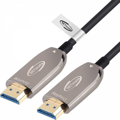 강원전자 넷메이트 HDMI2.1 Hybrid AOC 케이블 100m NM-HAC21100