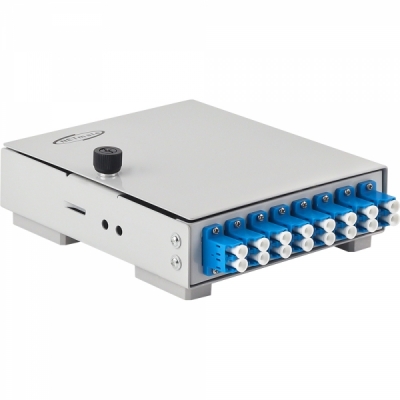 강원전자 넷메이트 8포트 미니 광분배함(LC 어댑터 포함) NM-FDWL08