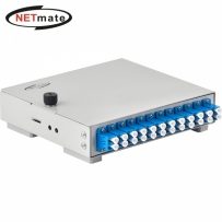 강원전자 넷메이트 12포트 미니 광분배함(LC 어댑터 포함) NM-FDWL12