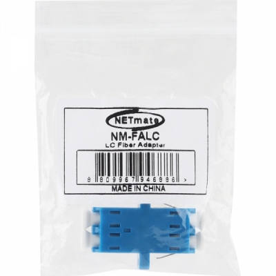 강원전자 넷메이트 LC Duplex 멀티모드 광 어댑터(세라믹) NM-FALC