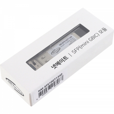 강원전자 넷메이트 10G 싱글모드 SFP+ BiDi 광 모듈(TX1330nm/RX1270nm/40km) NM-SFS10GT1340