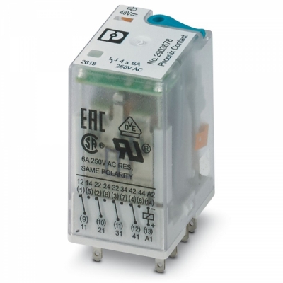 피닉스컨택트 REL-IR4/LDP- 48DC/4X21 단일 릴레이 2903678