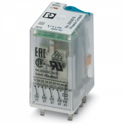 피닉스컨택트 REL-IR4/LDP- 60DC/4X21 단일 릴레이 2903679