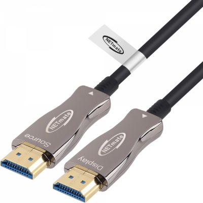 강원전자 넷메이트 HDMI2.1 Hybrid AOC 케이블 15m NM-HAC2115AT