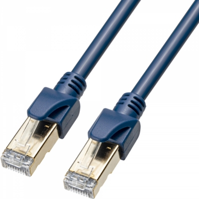 강원전자 산와서플라이 CAT.6A UTP 산업용 랜 케이블 10m (네이비 블루) KB-H6A-10NV
