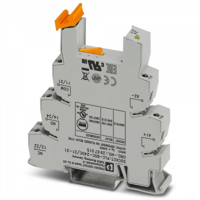 피닉스컨택트 PLC-BSC- 24DC/21-21 릴레이 소켓 2967015