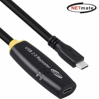 강원전자 넷메이트 USB2.0 C타입 연장 리피터 30m CBL-203CMCF-30P