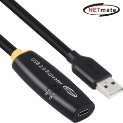 강원전자 넷메이트 USB2.0 AM-CF 연장 리피터 15m CBL-203AMCF-15P