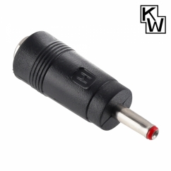 강원전자 KW 5.5x2.1 to 3.5x1.35mm 아답터 변환 잭 KW-DC3514