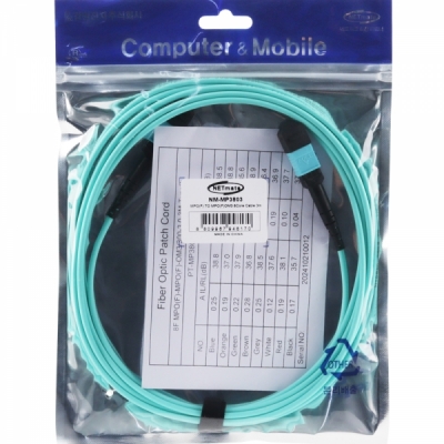 강원전자 넷메이트 OM3 8C MPO 광점퍼코드 3m NM-MP3803