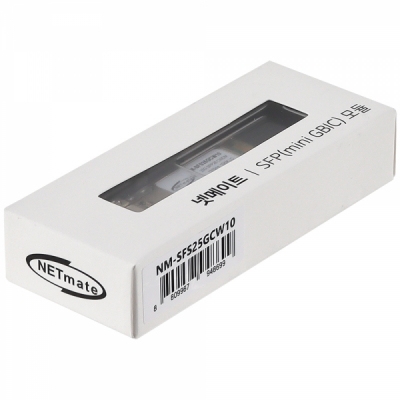 강원전자 넷메이트 25G 싱글모드 SFP28 CWDM 광 모듈(1310nm/10km) NM-SFS25GCW10