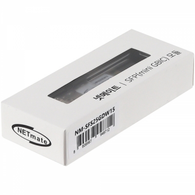 강원전자 넷메이트 25G 싱글모드 SFP28 DWDM 광 모듈(C28 1554.94nm/15km) NM-SFS25GDW15