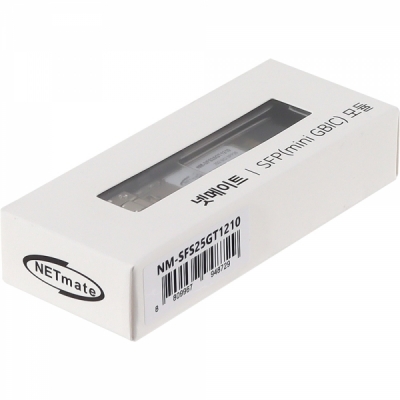 강원전자 넷메이트 25G 싱글모드 SFP28 BiDi 광 모듈(TX1270nm/RX1330nm/10km) NM-SFS25GT1210