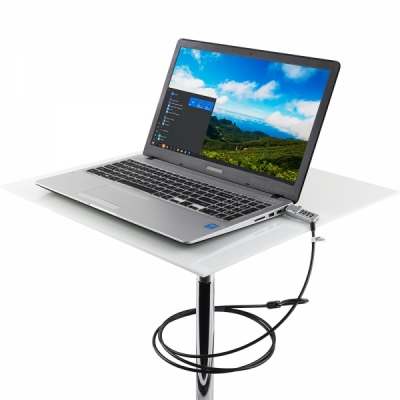 강원전자 넷메이트 노트북 도난방지 4 in 1 와이어 잠금장치 (다이얼 타입/직경4.5mm/1.8m) NM-SKNW01D
