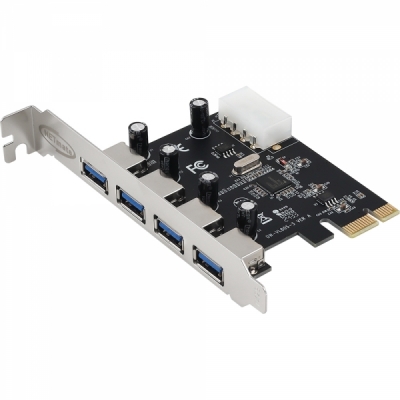 강원전자 넷메이트 USB3.0 4포트 PCI Express 카드 NM-PU34