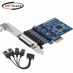강원전자 넷메이트 PCI Express 4포트 RS422/485 시리얼카드(슬림PC겸용) NM-PS44