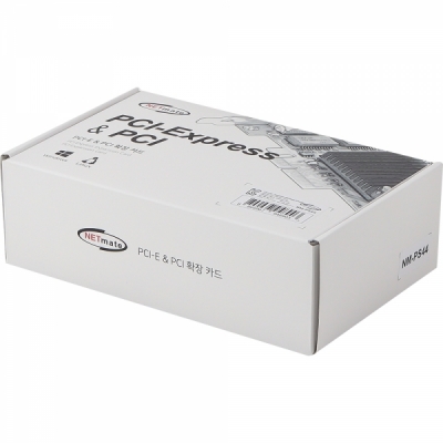 강원전자 넷메이트 PCI Express 4포트 RS422/485 시리얼카드(슬림PC겸용) NM-PS44