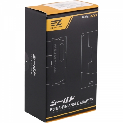 강원전자 넷메이트 PCI-E 8핀 변환 어댑터 (화이트/STD 180도/단품) [EZDIY-FAB] NM-DPI2264