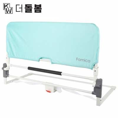 강원전자 더돌봄 접이식 침대 가드레일 (민트) DB-EZ007MT