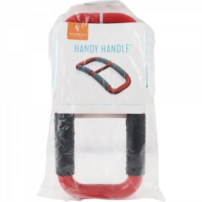 강원전자 더돌봄 기립 보조 손잡이 (레드) DB-EZ011RD