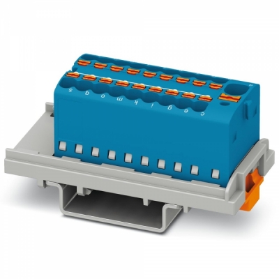 피닉스컨택트 PTFIX 4/18X1,5-NS35 BU 분배 블록 단자대 1047455