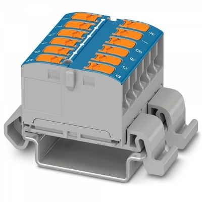 피닉스컨택트 PTVFIX 12X2,5-NS35A BU 분배 블록 단자대 1019533