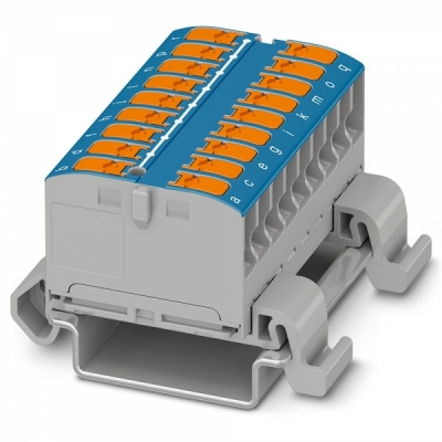 피닉스컨택트 PTVFIX 18X2,5-NS35A BU 분배 블록 단자대 1019538