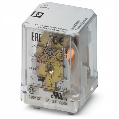 피닉스컨택트 REL-PR1-220DC/1/MB 단일 릴레이 2908046