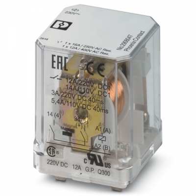 피닉스컨택트 REL-PR1-230AC/1/MB 단일 릴레이 2908047