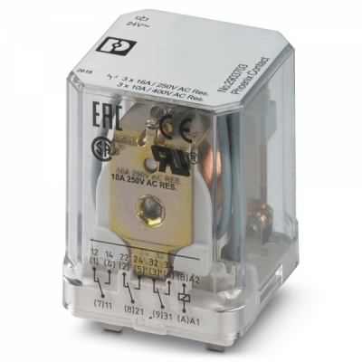 피닉스컨택트 REL-PR3- 24AC/3X1 단일 릴레이 2903707