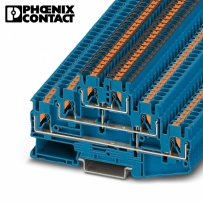 피닉스컨택트 PT 2,5-3PV BU 3단(다단) 단자대 3000716