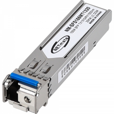 강원전자 넷메이트 155M 싱글모드 SFP BiDi 광 모듈 (TX1310nm/RX1550nm, 20km) NM-SFS155MT1320