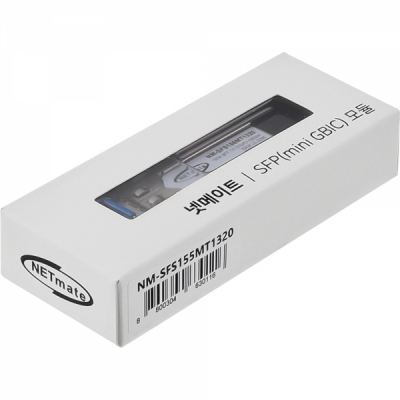 강원전자 넷메이트 155M 싱글모드 SFP BiDi 광 모듈 (TX1310nm/RX1550nm, 20km) NM-SFS155MT1320