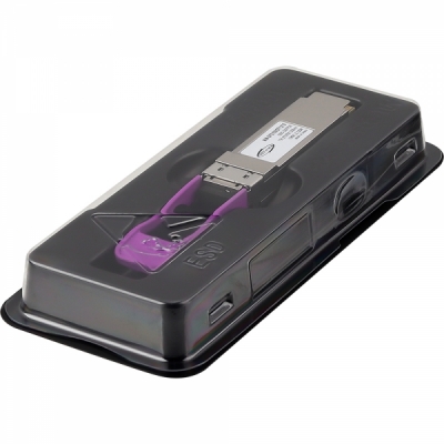 강원전자 넷메이트 100G 싱글모드 QSFP28 BiDi LR1 광 모듈 (TX1271nm/RX1331nm, 10km) NM-SFS100GT1210