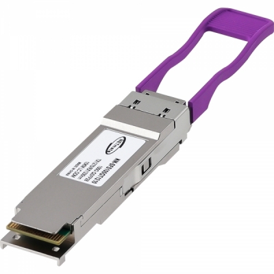 강원전자 넷메이트 100G 싱글모드 QSFP28 BiDi LR1 광 모듈 (TX1271nm/RX1331nm, 10km) NM-SFS100GT1210