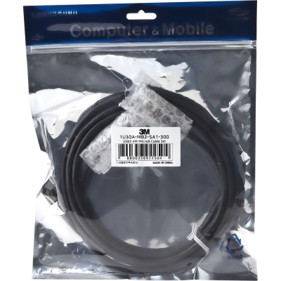 3M USB3 Vision AM-MicroB 케이블 3m 1U30A-MB2-SA1-300