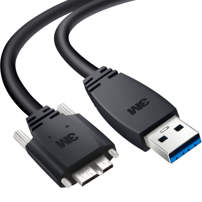 3M USB3 Vision AM-MicroB 케이블 10m 1U30A-MB2-SA1-A00