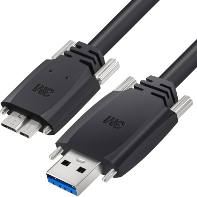 3M USB3 Vision AM-MicroB 케이블 5m 1U30A-MB2-SA2-500