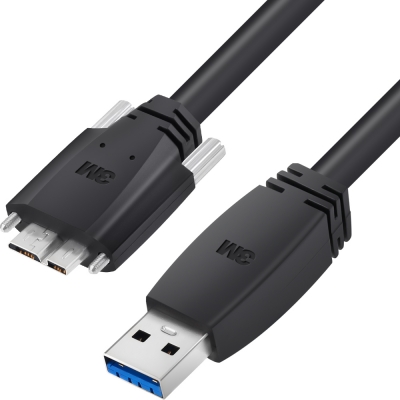 3M USB3 Vision 1억회 내굴곡성 High-Flex AM-MicroB 케이블 3m 1U30G-MB2-SA1-300