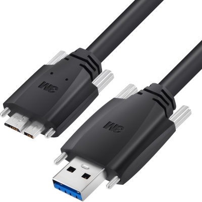 3M USB3 Vision 1억회 내굴곡성 High-Flex AM-MicroB 케이블 5m 1U30G-MB2-SA2-500