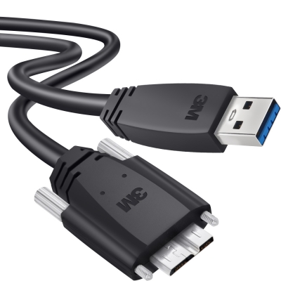 3M USB3 Vision 1천만회 내굴곡성 Medium-Flex AM-MicroB 케이블 5m 1U30S-MB2-SA1-500