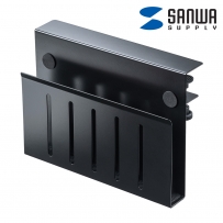 강원전자 산와서플라이 책상 사이드 수납 거치대 (블랙) 200-STN068BK