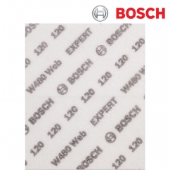 보쉬 EXPERT W480 115x140mm Web 핸드 샌딩 페이퍼 120방(2개입/2608902381)