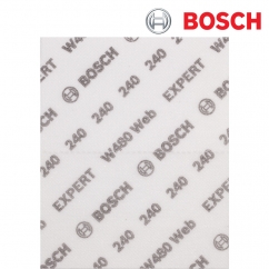 보쉬 EXPERT W480 115x140mm Web 핸드 샌딩 페이퍼 240방(2개입/2608902383)
