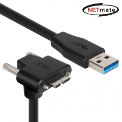 강원전자 넷메이트 USB3.0 AM-MicroB(아래쪽 꺾임) 리피터 7m CBL-D302MBS-7mDA