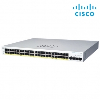 시스코 48포트 기가비트 스위칭 허브, 382W PoE+ / 10G SFP+ 4포트 CBS220-48P-4X