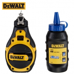 디월트 에센셜 30m 4:1 청색 초크라인 세트 (분통 113g) DWHT48333BC