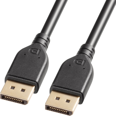 강원전자 산와서플라이 VESA 공식 인증 DisplayPort 2.1 DP40 케이블 2m KC-DP4020