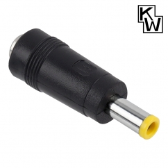 강원전자 KW 5.5x2.1 to 5.0x3.0x1.0mm 아답터 변환 잭 KW-DC3010
